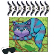 Pin The Smile on The Cheshire Cat Alice in Wonderland Game